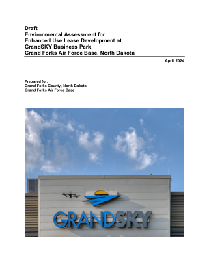大福克斯空军基地 GrandSKY 商业园区增强使用租赁开发环境评估草案，北达科他州